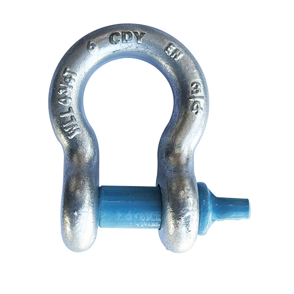BOW SHACKLES WITH SCREW PIN