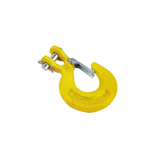C TYPE CLEVIS SLIP HOOK WITH LATCH
