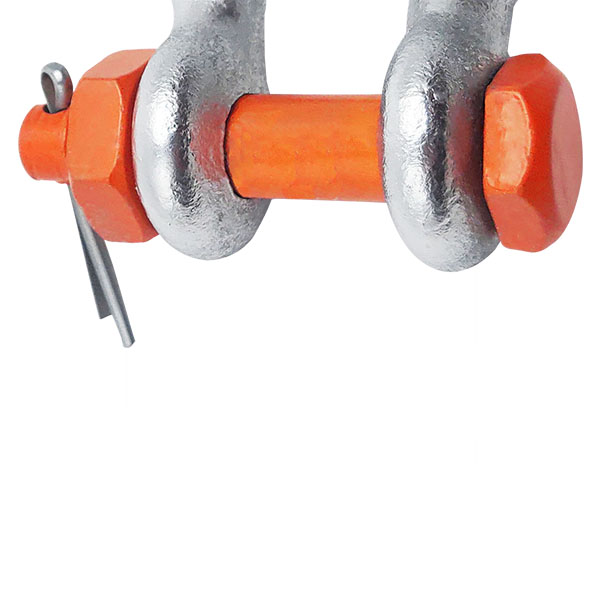 U.S. BOLT SHACKLES WITH SAFETY PIN Bolt-type anchor shackles with cotter pin