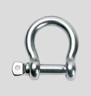EUROPEAN TYPE LARGE BOW SHACKLES, TYPE D-1， SIZE DIAMETER PIN WITH BODY