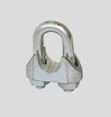 DIN 741 GALVANIZED MALLEABLE WIRE ROPE CLIPS