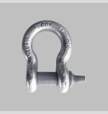 BOW SHACKLES WITH SCREW PIN