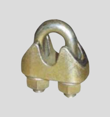 DIN 1142 GALVANIZED MALLEABLE WIRE ROPE CLIPS